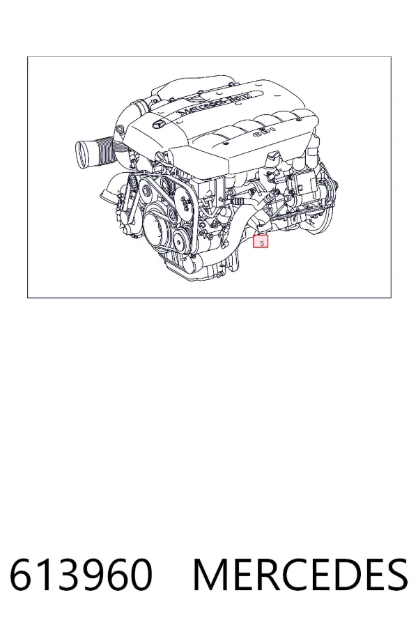 Motor completo Mercedes E S210