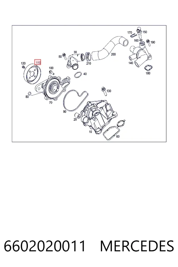  6602020011 Mercedes