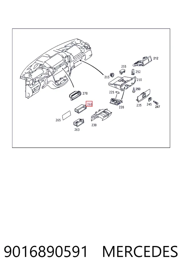  9016890591 Mercedes