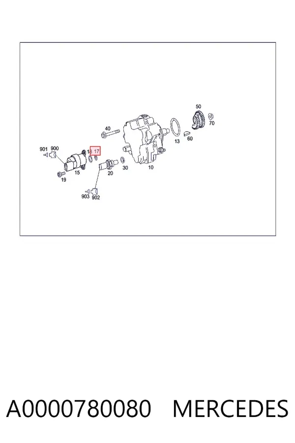  A0000780080 Mercedes