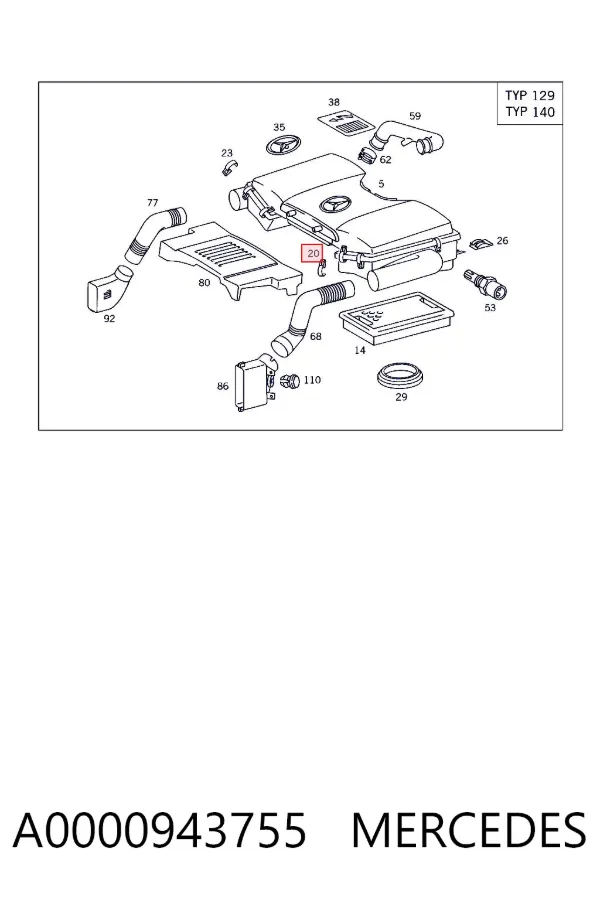  A0000943755 Mercedes