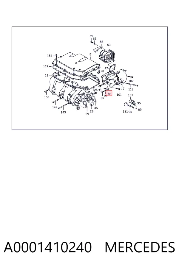  A0001410240 Mercedes