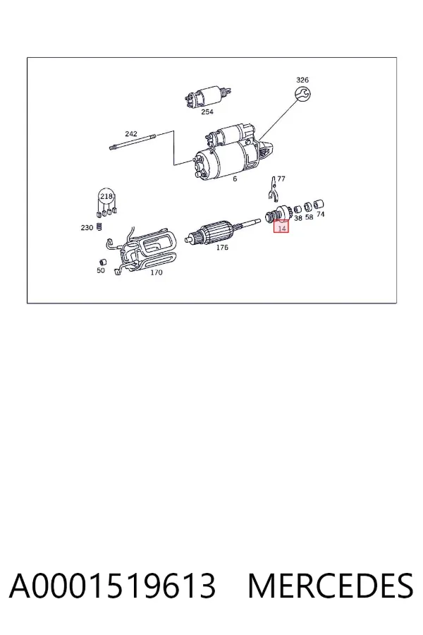 Bendix A0001519613 Mercedes