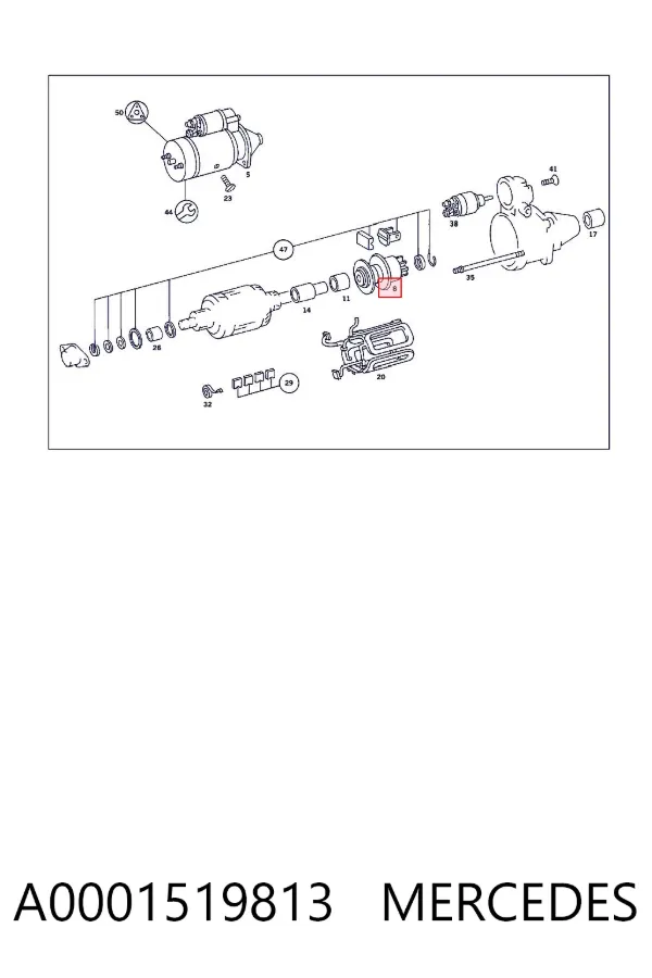 Bendix A0001519813 Mercedes