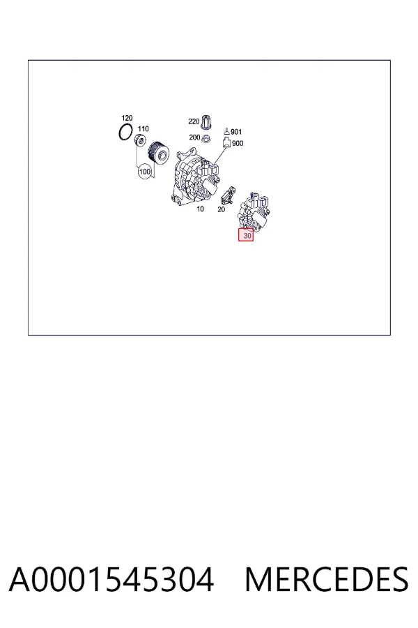  A0001545304 Mercedes