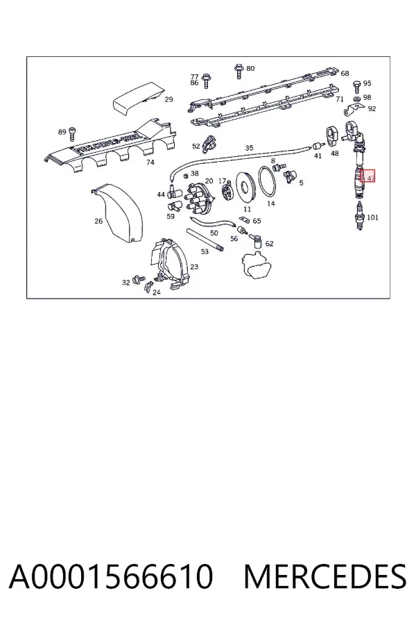  A0001566610 Mercedes