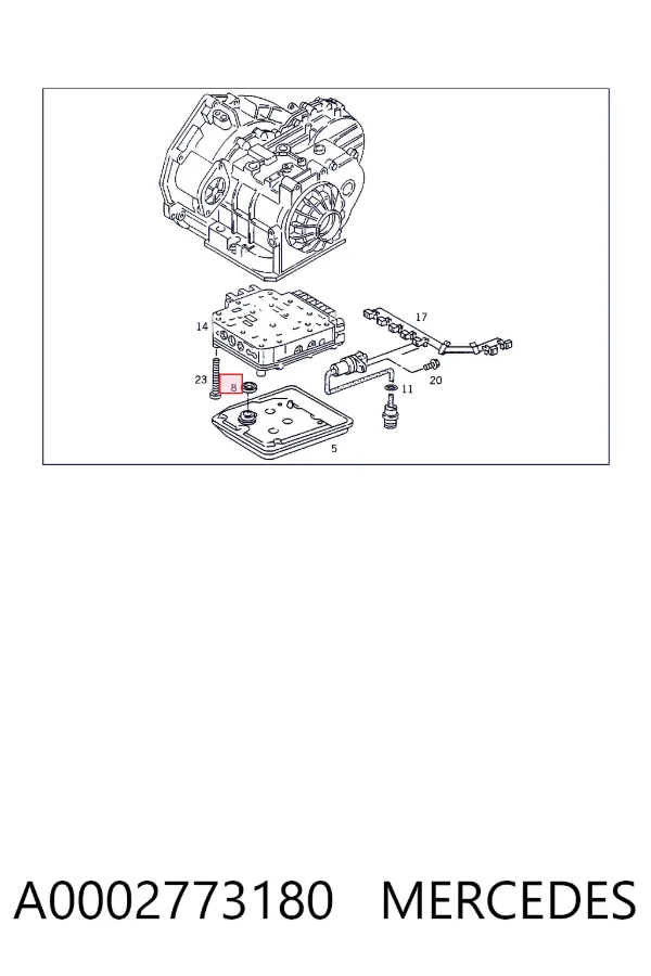  A0002773180 Mercedes