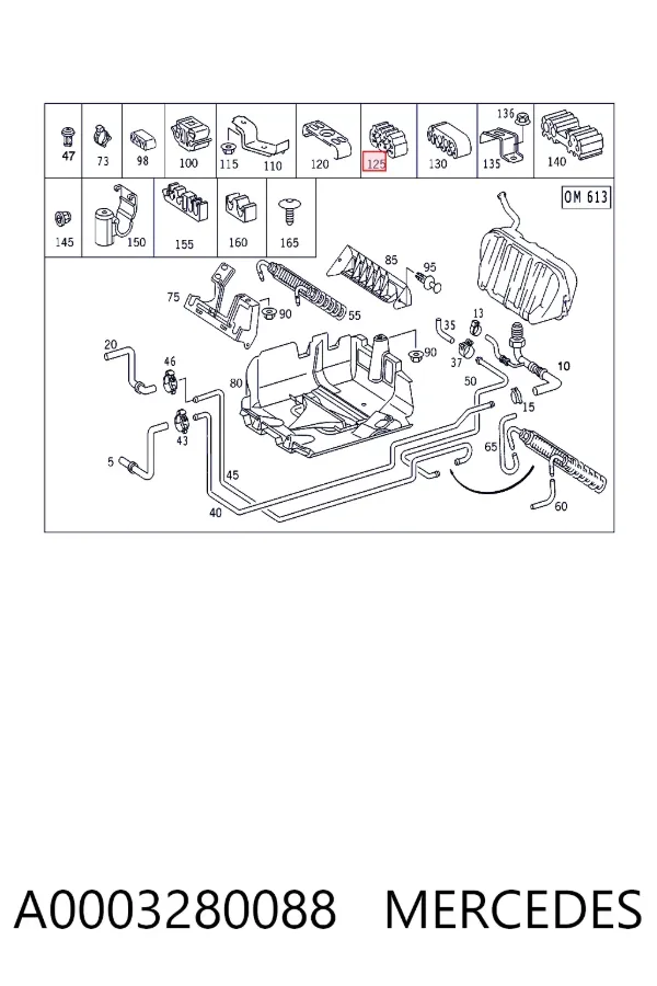  A0003280088 Mercedes