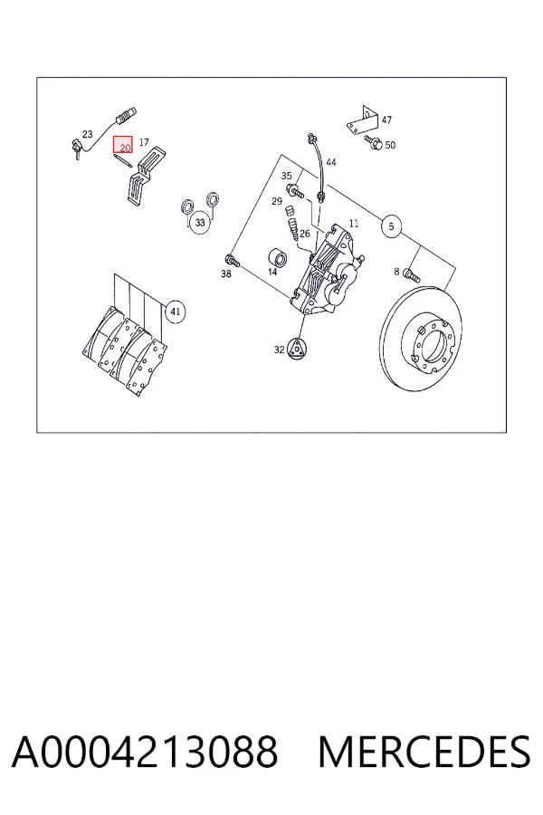  A0004213088 Mercedes