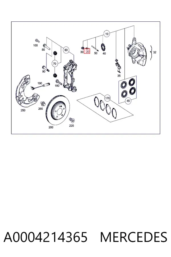  A0004214365 Mercedes