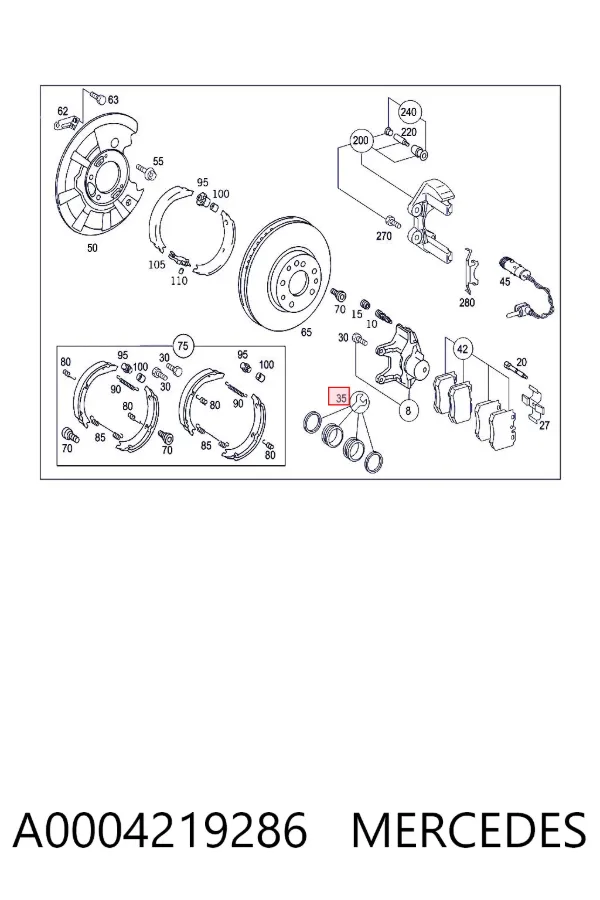  A0004219286 Mercedes