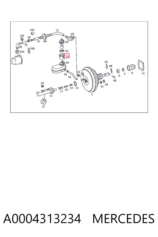  A0004313234 Mercedes