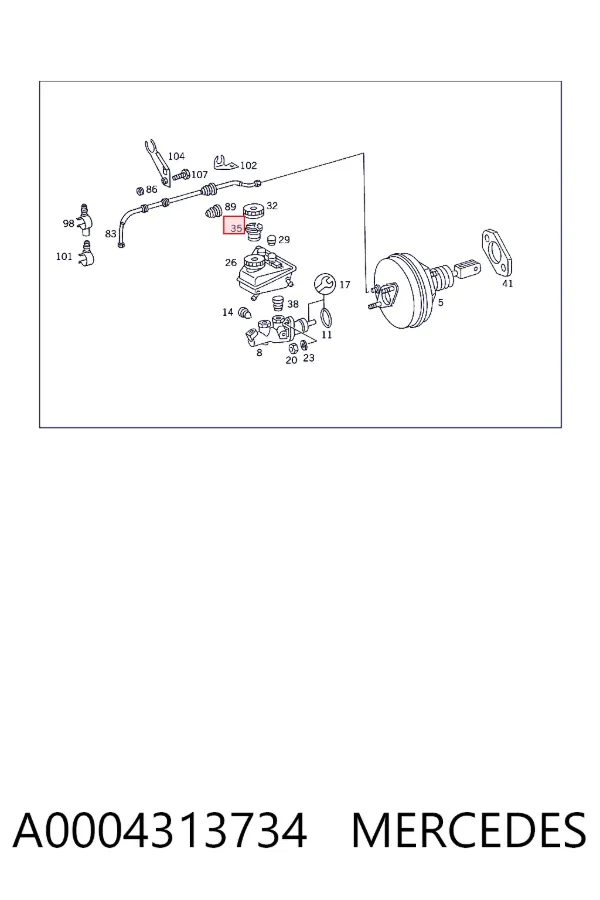  A0004313734 Mercedes