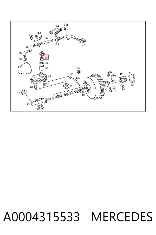  A0004315533 Mercedes