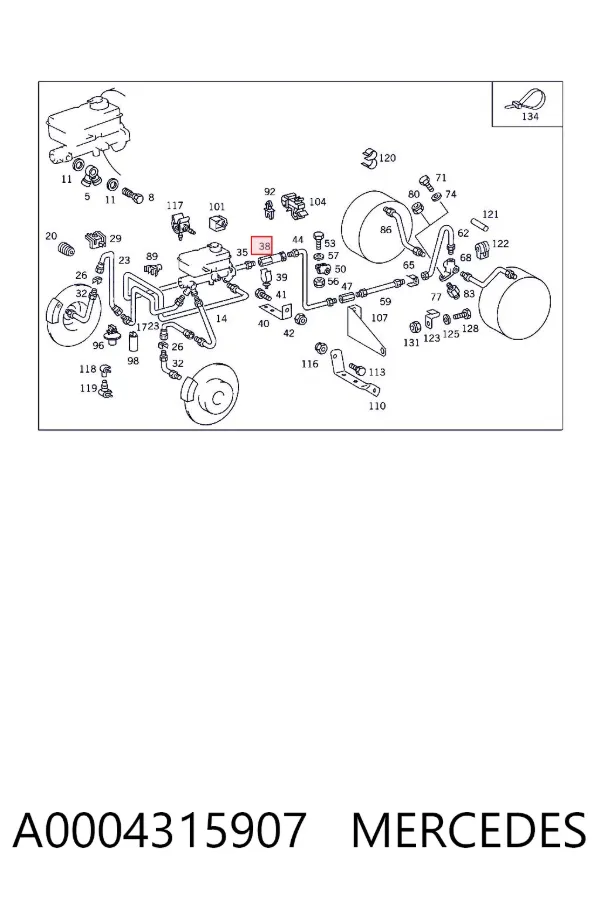  A0004315907 Mercedes