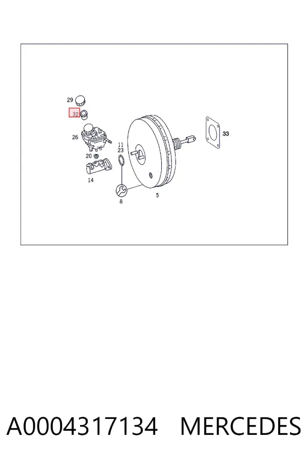  A0004317134 Mercedes