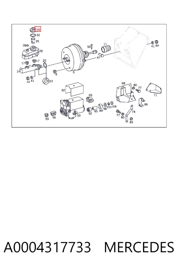  A0004317733 Mercedes