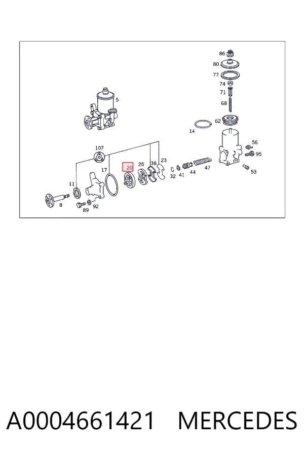  A0004661421 Mercedes
