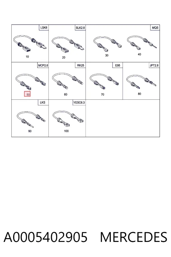  A0005402905 Mercedes