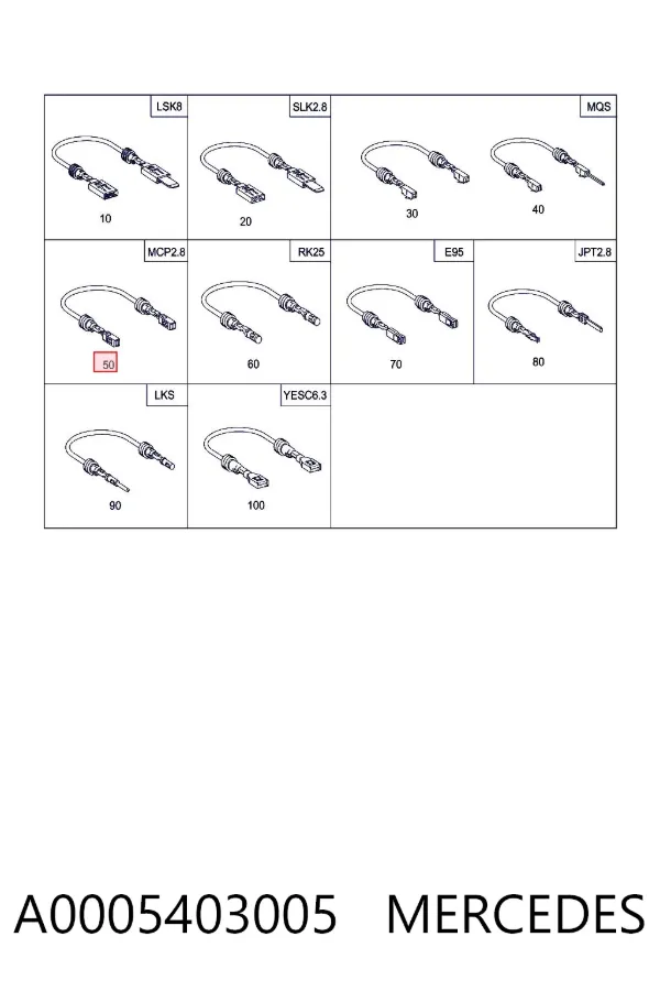  A0005403005 Mercedes
