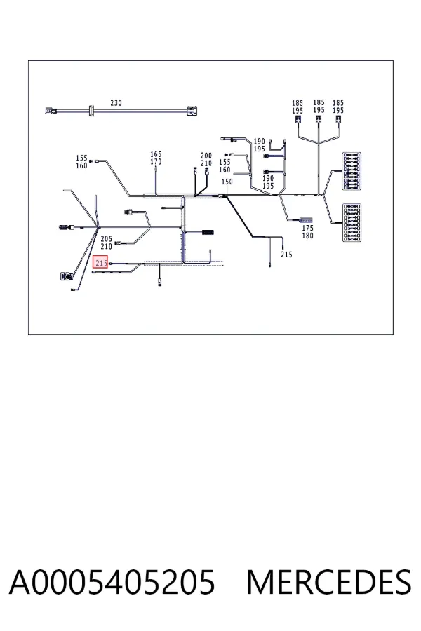  A0005405205 Mercedes