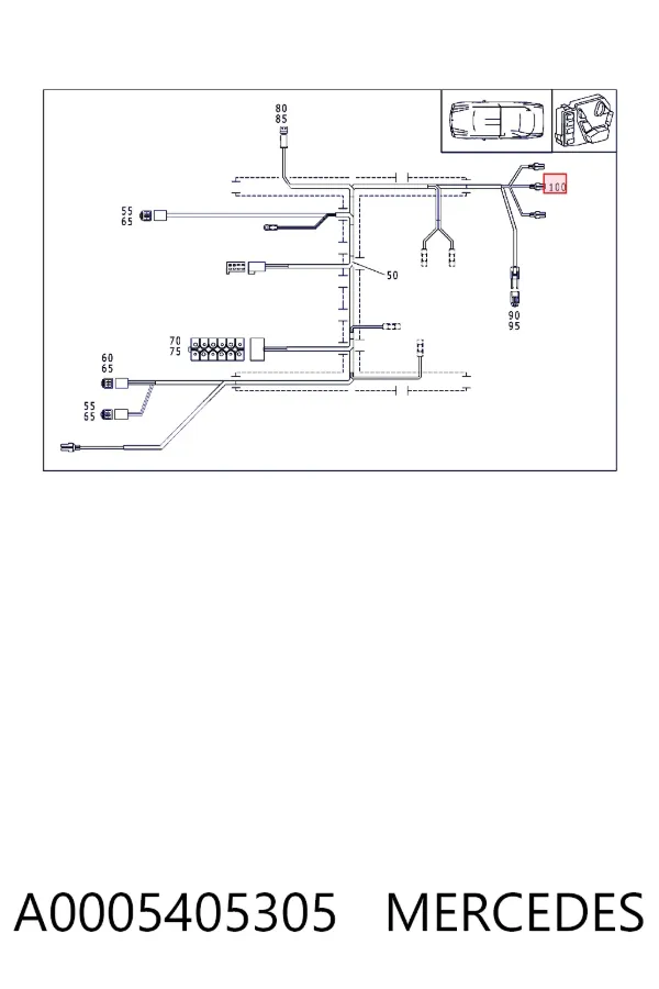  A0005405305 Mercedes