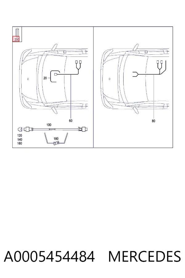  A0005454484 Mercedes