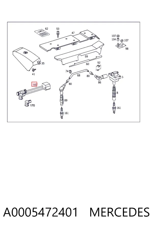  A0005472401 Mercedes