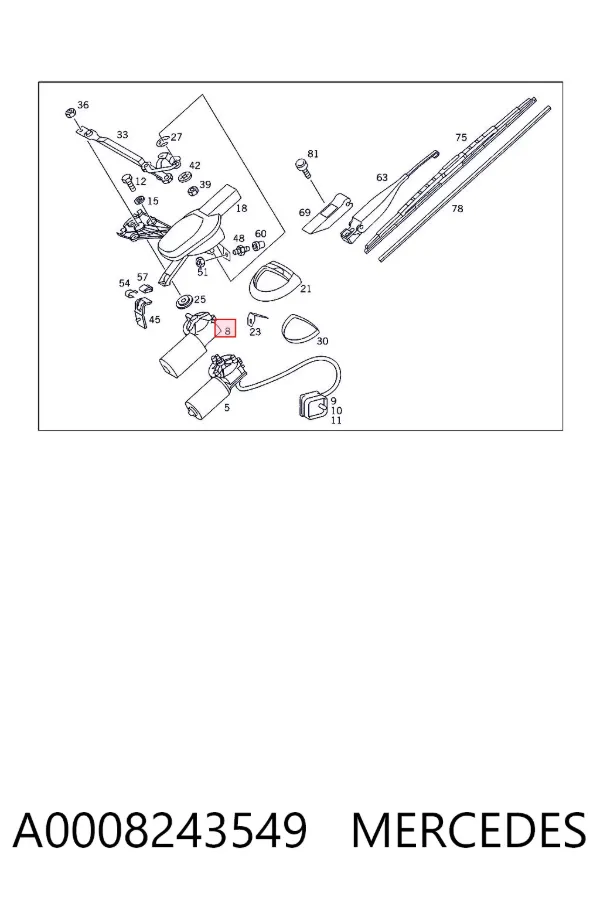  A0008243549 Mercedes