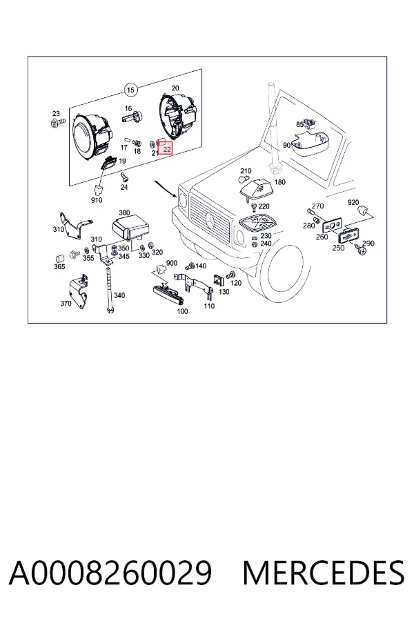  A0008260029 Mercedes