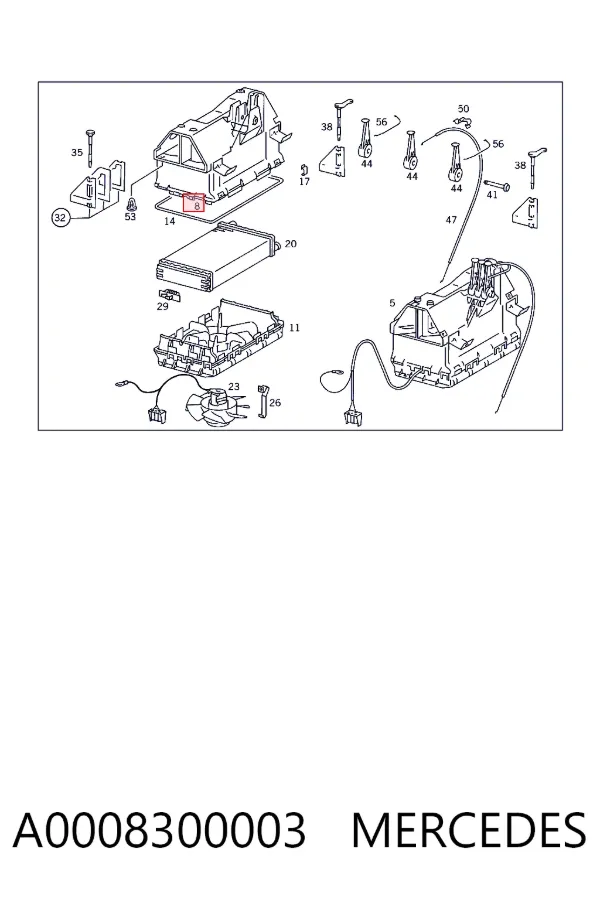  A0008300003 Mercedes