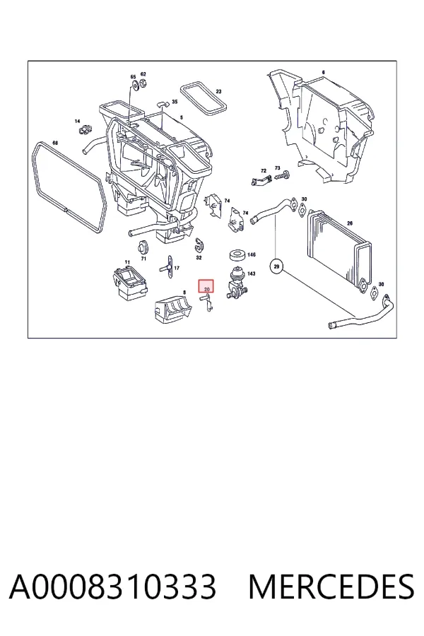  A0008310333 Mercedes