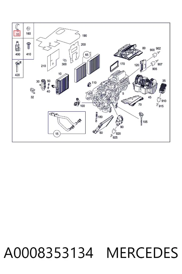  A0008353134 Mercedes