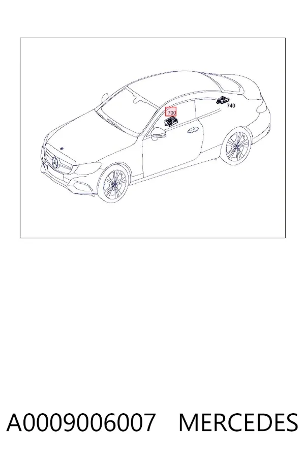  A0009006007 Mercedes