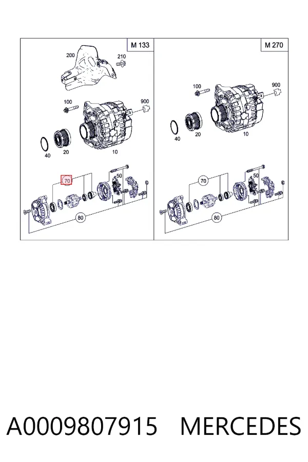  A0009807915 Mercedes