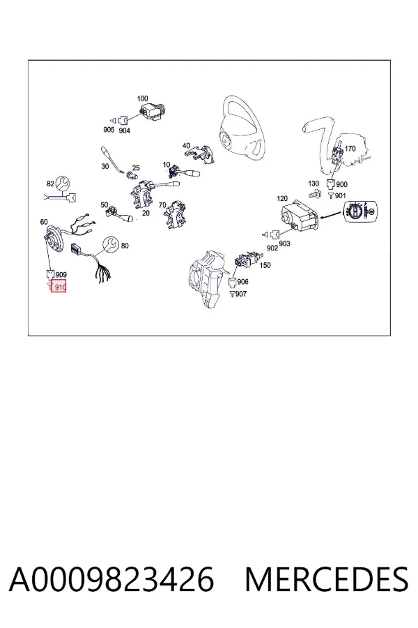 A0009823426 Mercedes