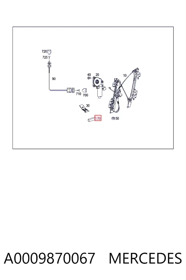  A0009870067 Mercedes