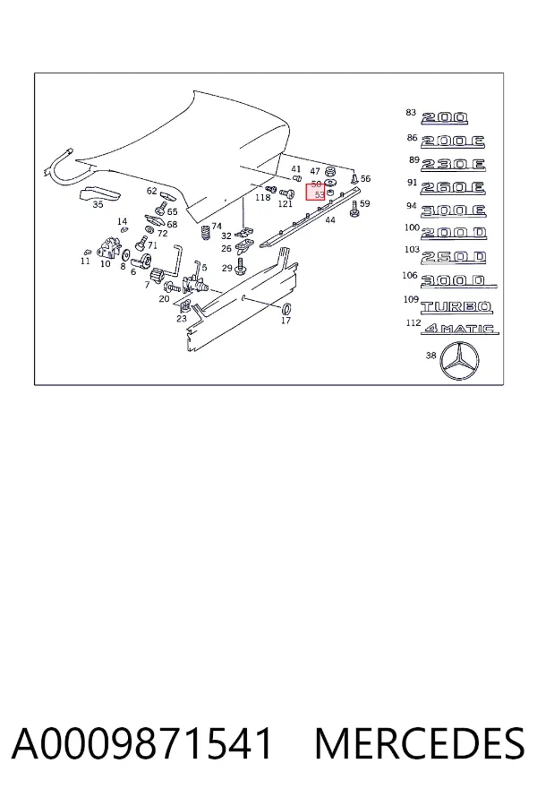  A0009871541 Mercedes