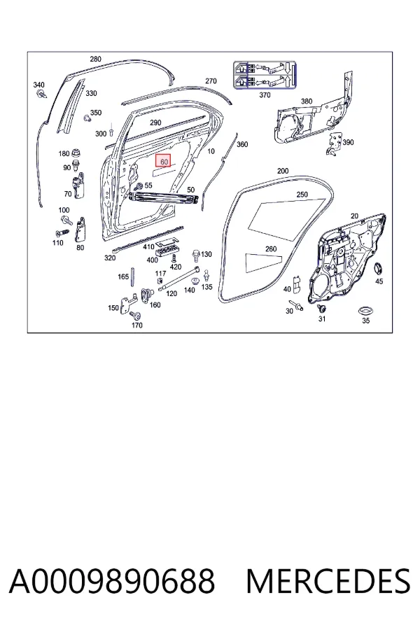  A0009890688 Mercedes