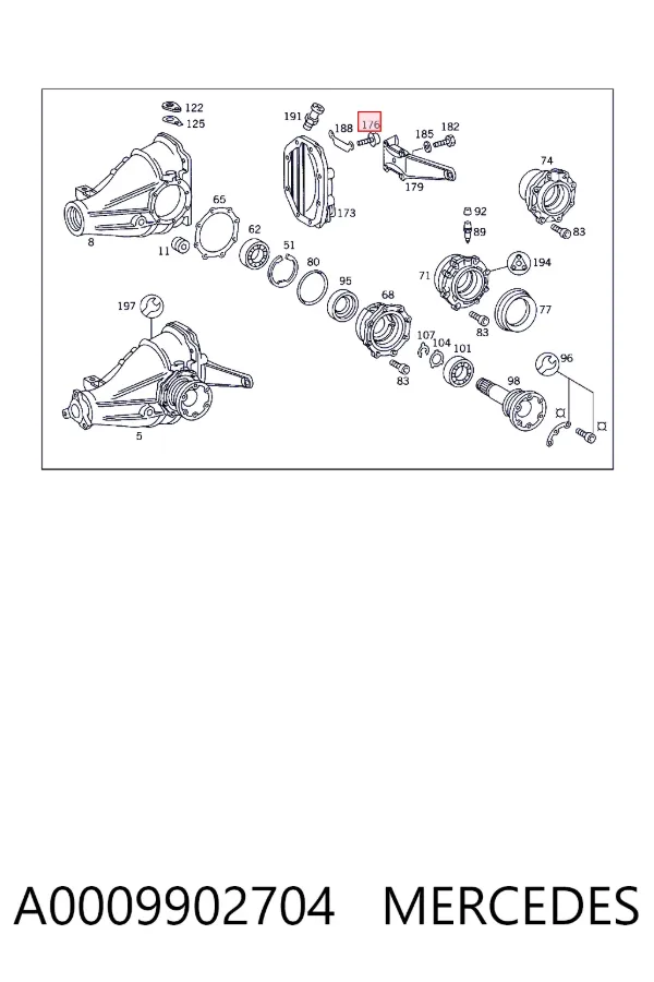  A0009902704 Mercedes