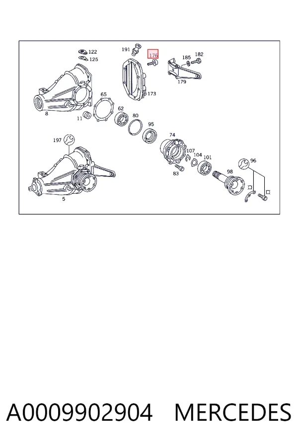  A0009902904 Mercedes