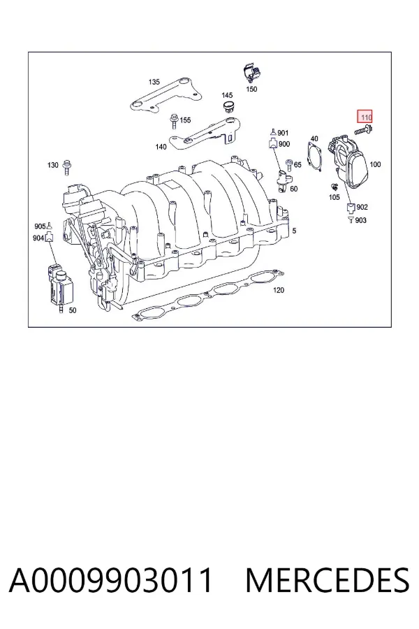  A0009903011 Mercedes
