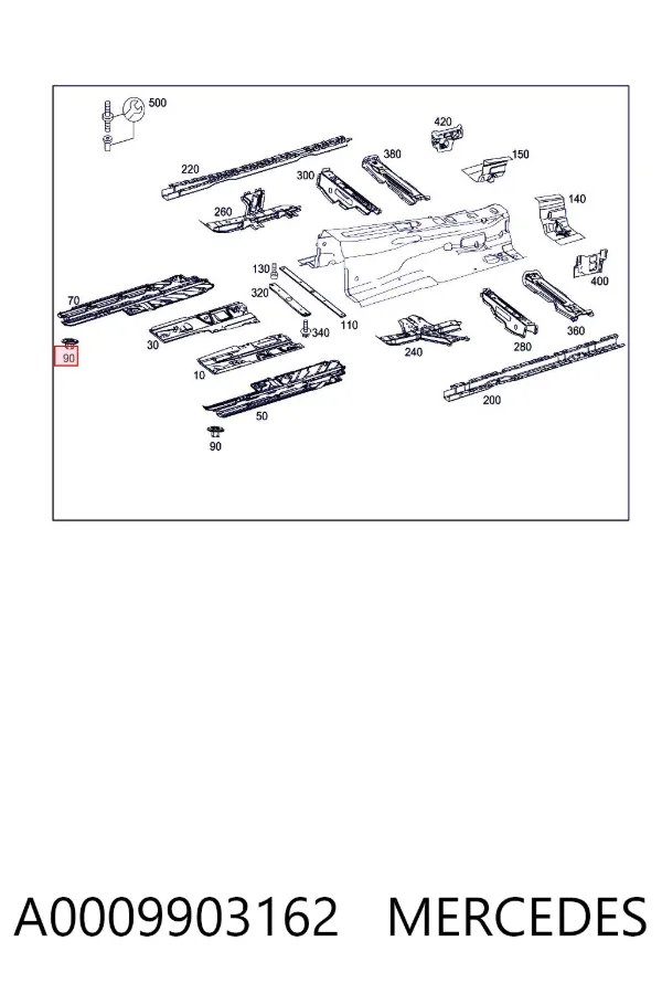  A0009903162 Mercedes