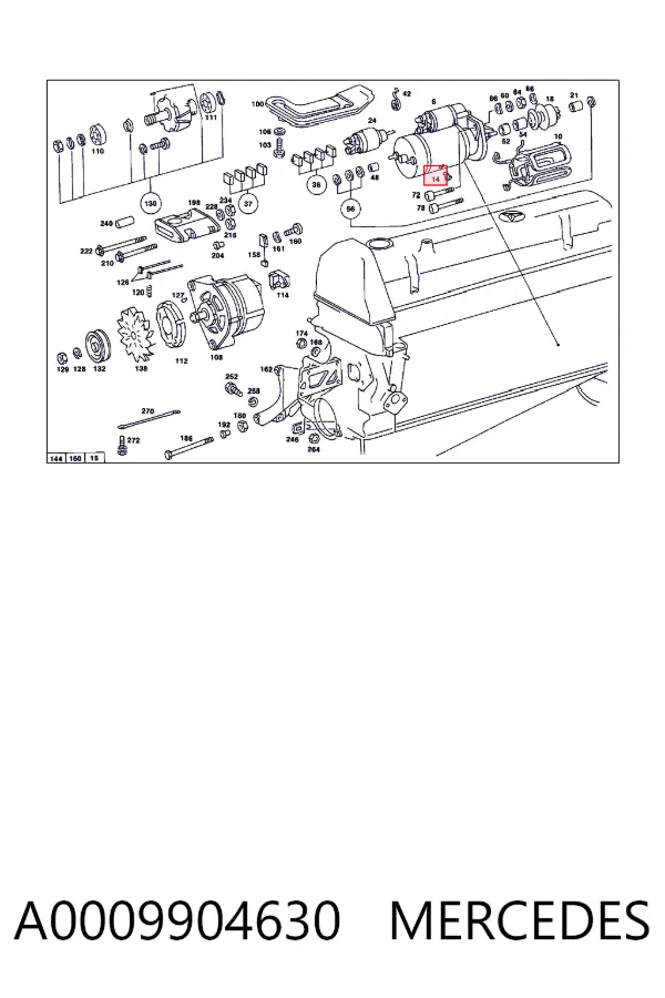  A0009904630 Mercedes