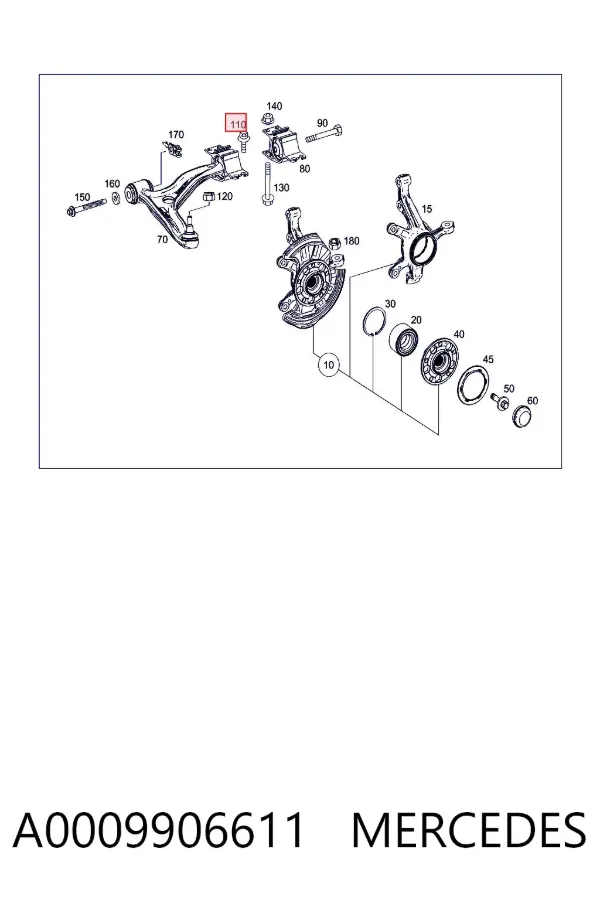  A0009906611 Mercedes