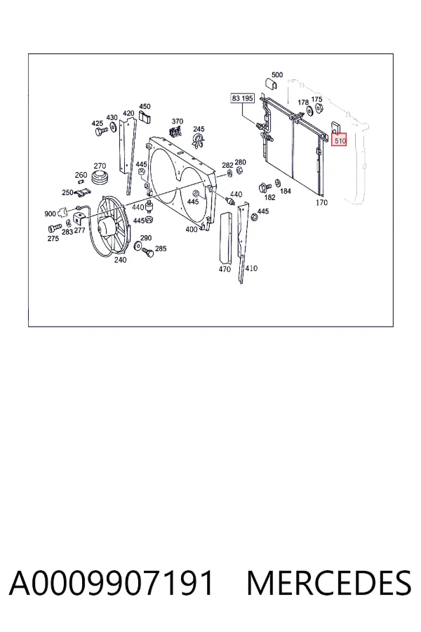  A0009907191 Mercedes