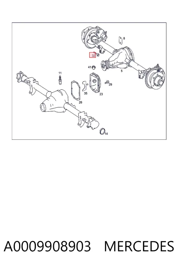  A0009908903 Mercedes
