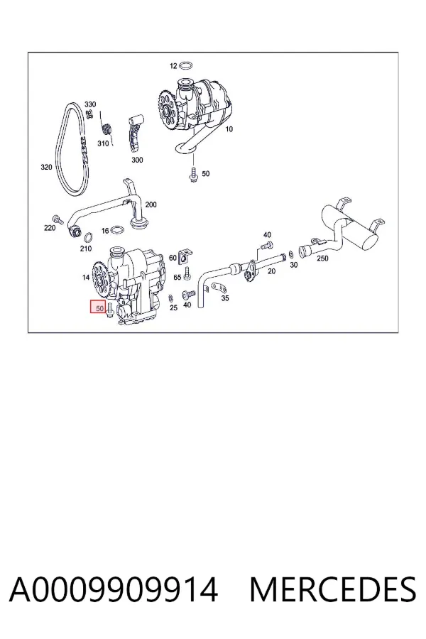 A0009909914 Mercedes