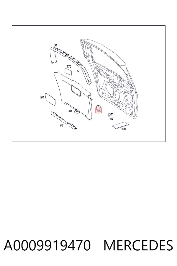  A0009919470 Mercedes