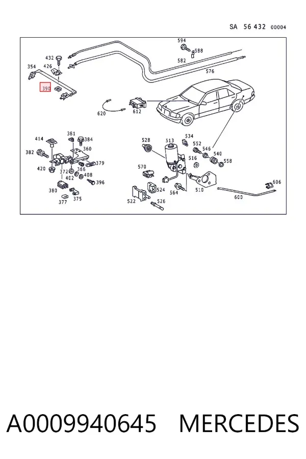  A0009940645 Mercedes